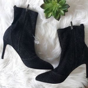 Sam Edelman | Black Sparkling sock Bootie